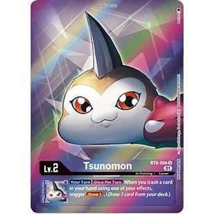 Image for Tsunomon (Box Topper) (BT6-006 U) (BT06) - Digimon Card Game