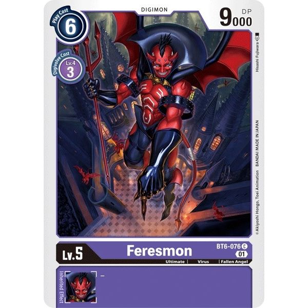 Image for Feresmon (BT6-076 C) (BT06) - Digimon Card Game
