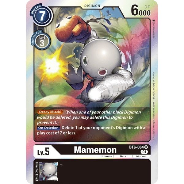 Image for Mamemon (BT6-064 SR) (BT06) - Digimon Card Game
