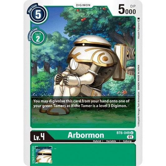 Image for Arbormon (BT6-049 U) (BT06) - Digimon Card Game