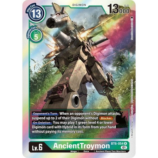 Image for AncientTroymon (BT6-054 R) (BT06) - Digimon Card Game