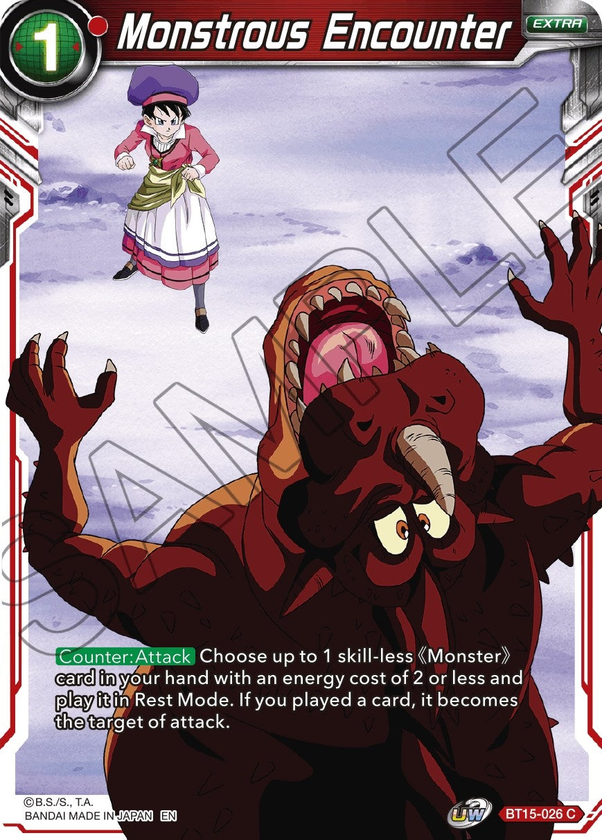 Image for Monstrous Encounter (BT15-026) (DBS-B15) - Dragon Ball Super: Masters