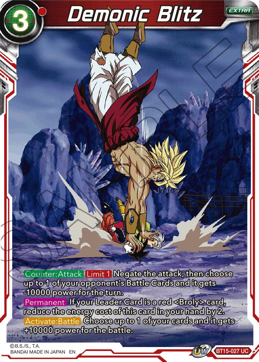Image for Demonic Blitz (BT15-027) (DBS-B15) - Dragon Ball Super: Masters