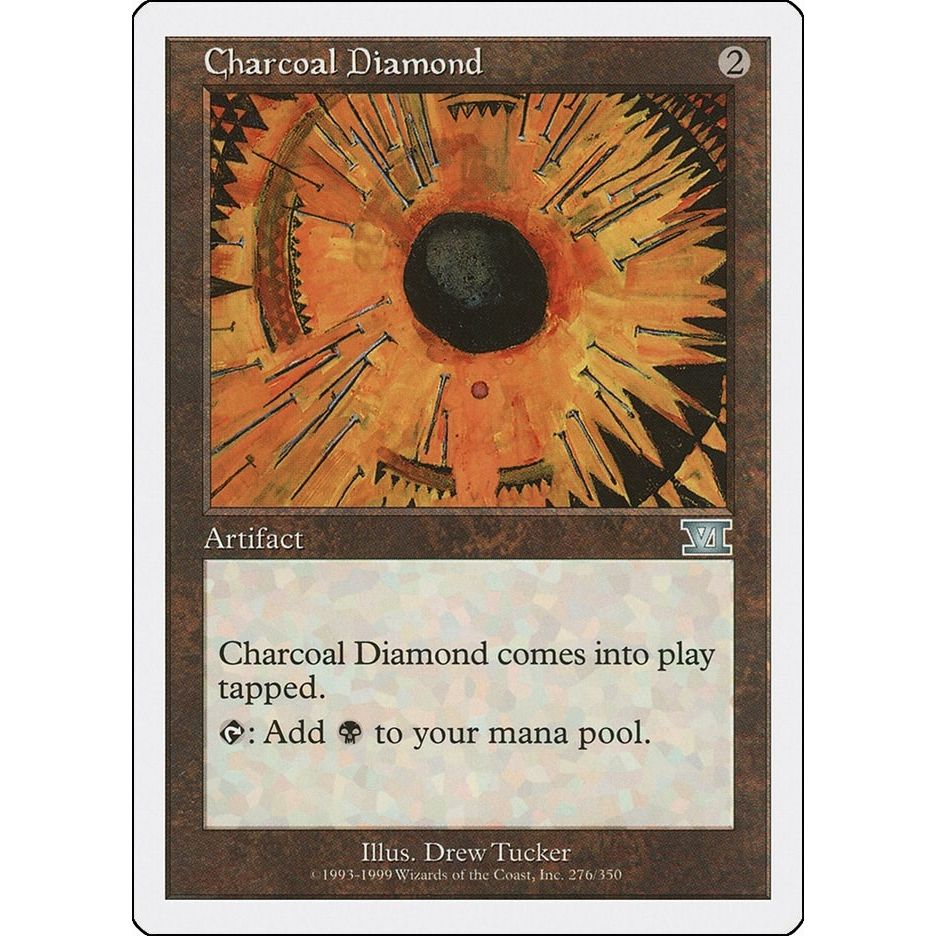 Image for Charcoal Diamond (276) (6ED) - Magic: The Gathering