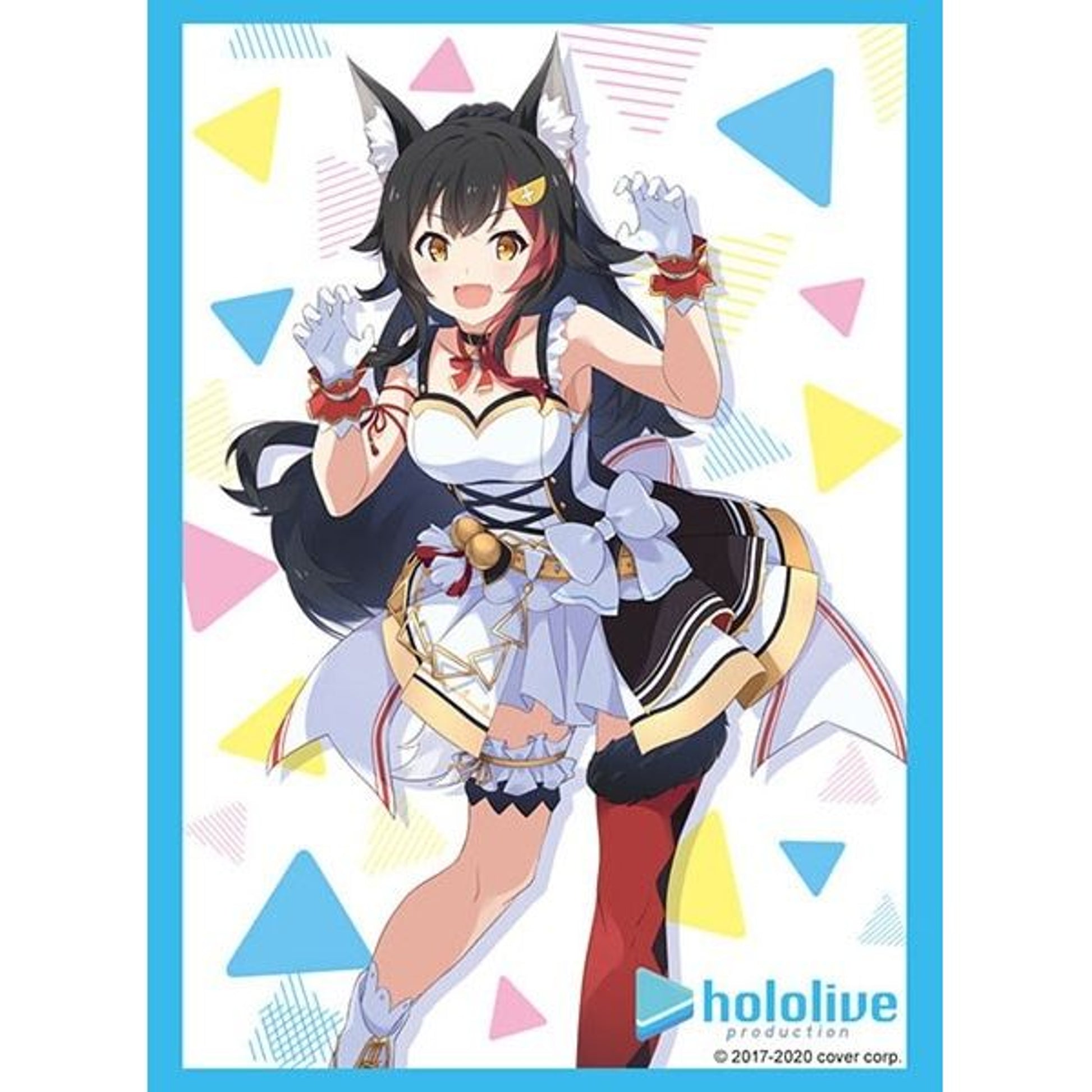 Image for Bushiroad Sleeve Collection HG Vol.2993: Hololive Production - Ookami Mio 1st fes. Nonstop Story (75-Pack) - Card Sleeves