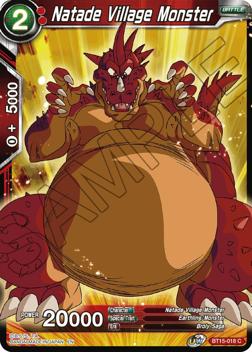 Image for Natade Village Monster (BT15-018) (DBS-B15) - Dragon Ball Super: Masters