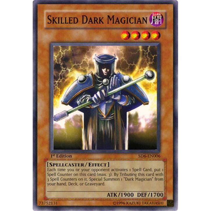 Image for Skilled Dark Magician (SD6-EN006) (SD6) - YuGiOh