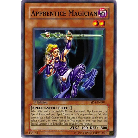 Image for Apprentice Magician (SD6-EN007) (SD6) - YuGiOh