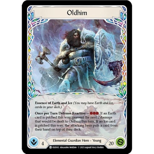 Image for Oldhim // Frostbite (ELE002 // ELE111) (ELE) - Flesh and Blood TCG