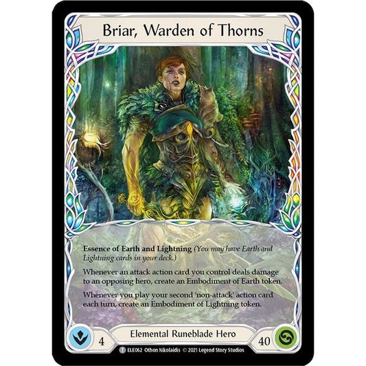 Image for Briar, Warden of Thorns // Titan's Fist (ELE062 // ELE202) (ELE) - Flesh and Blood TCG