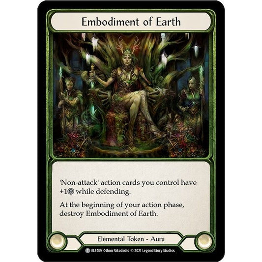 Image for Embodiment of Earth // Shiver (ELE109 // ELE033) (ELE) - Flesh and Blood TCG