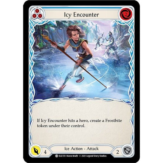 Image for Icy Encounter (Blue) (ELE159) (ELE) - Flesh and Blood TCG