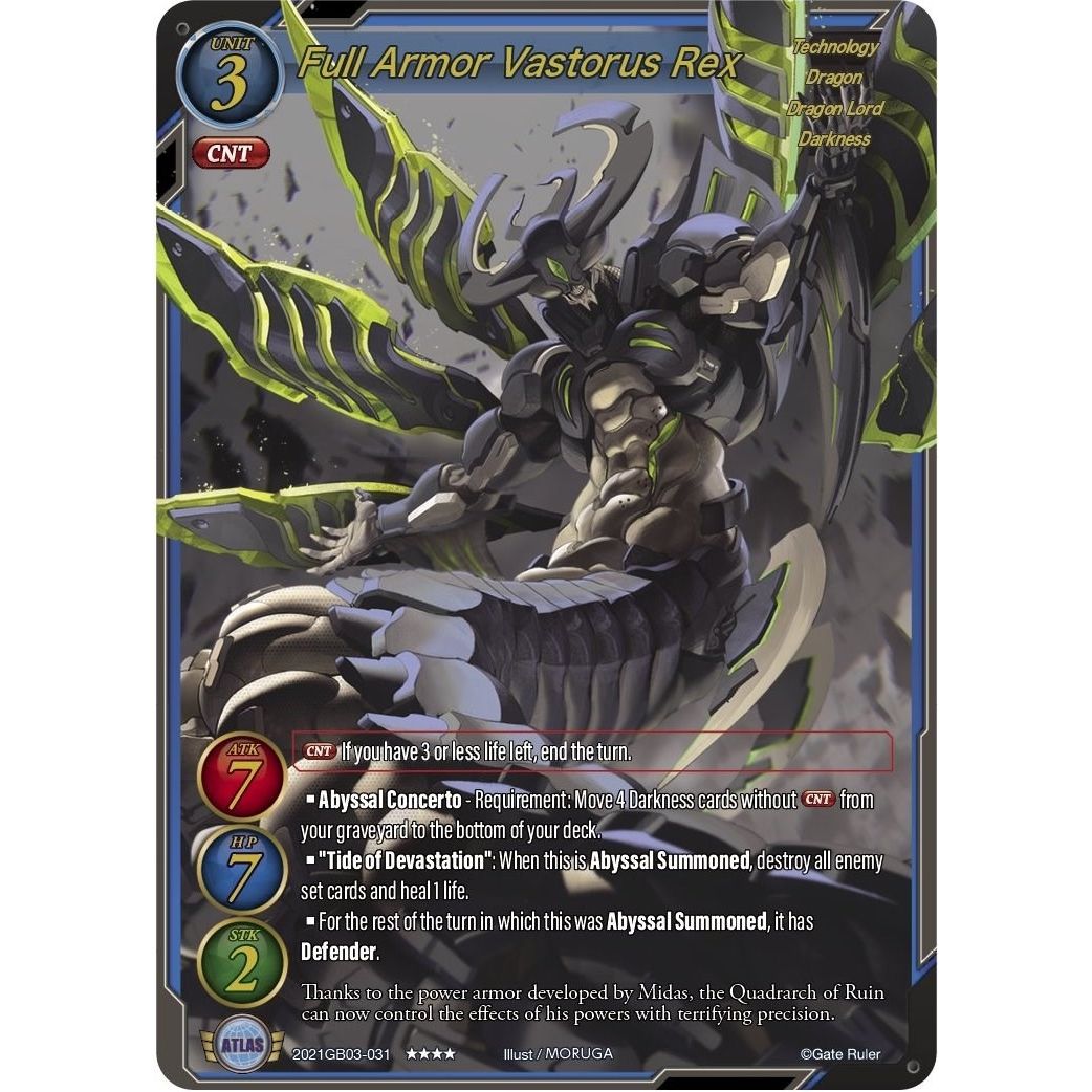 Image for Full Armor Vastorus Rex (2021GB03-031) (GB03) - Gate Ruler