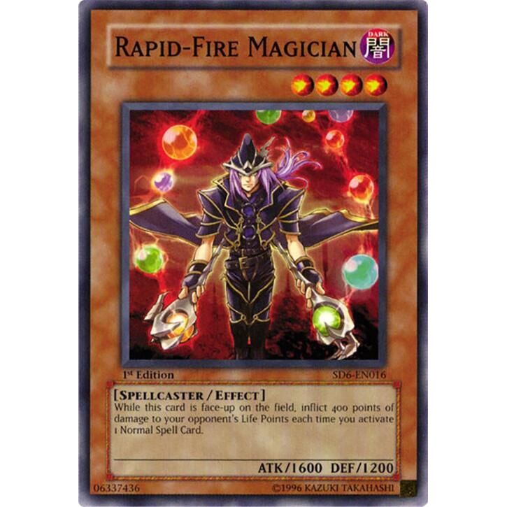 Image for Rapid-Fire Magician (SD6-EN016) (SD6) - YuGiOh