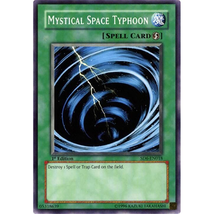 Image for Mystical Space Typhoon (SD6-EN018) (SD6) - YuGiOh