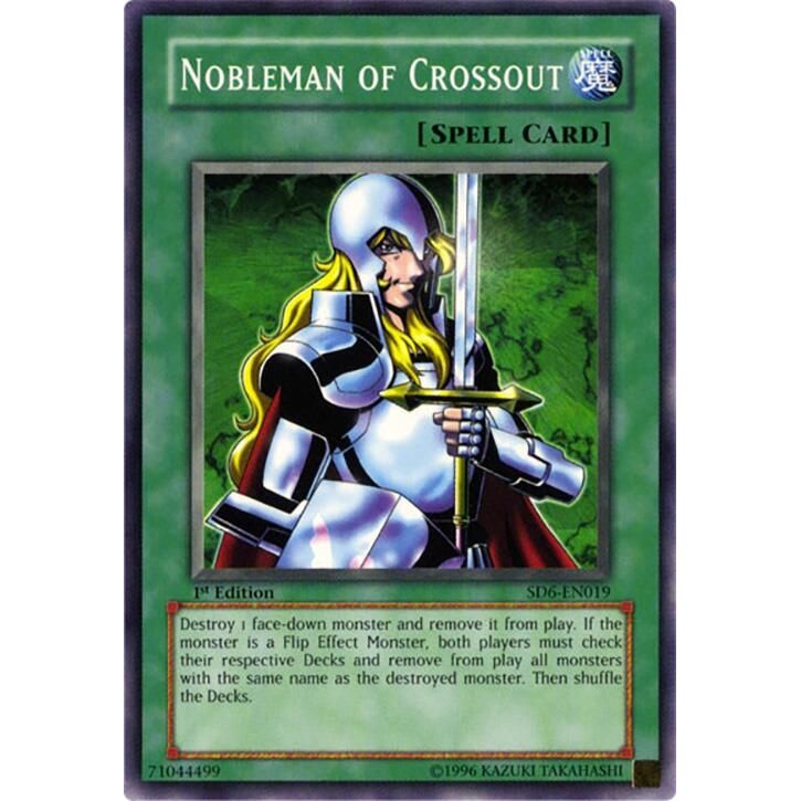 Image for Nobleman of Crossout (SD6-EN019) (SD6) - YuGiOh