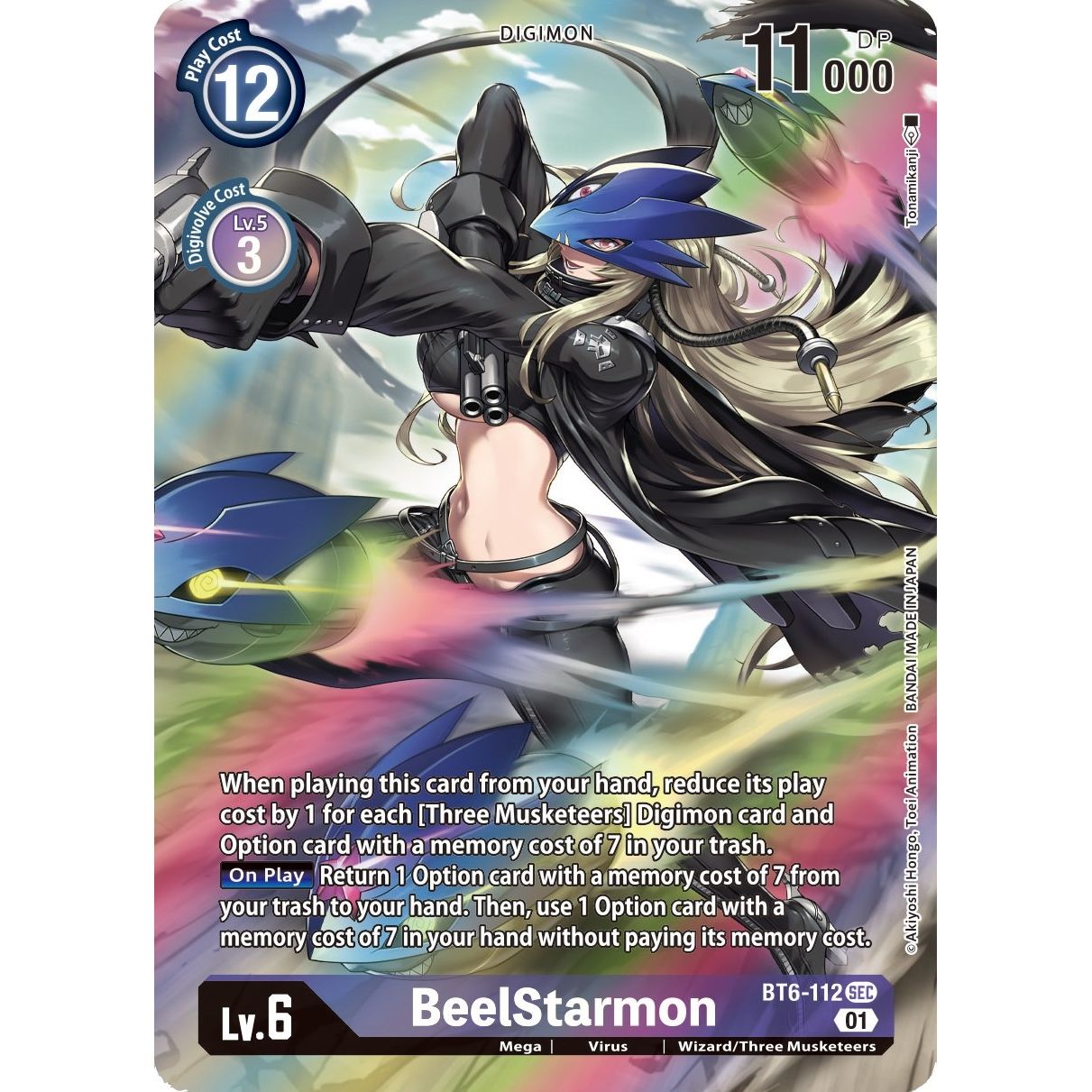 Image for BeelStarmon (Alternate Art) (BT6-112 SEC) (BT06) - Digimon Card Game