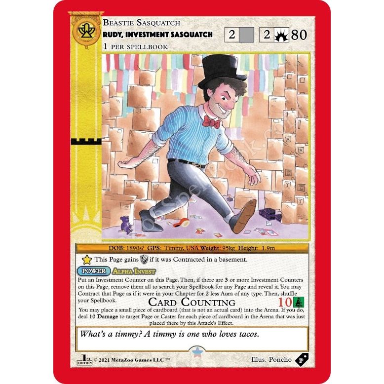 Image for Rudy, Investment Sasquatch (MISC) - MetaZoo