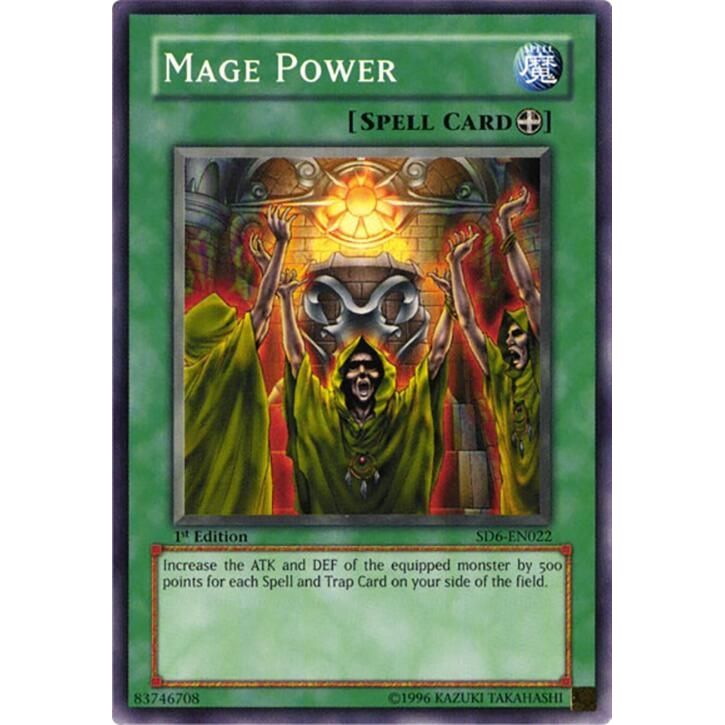Image for Mage Power (SD6-EN022) (SD6) - YuGiOh