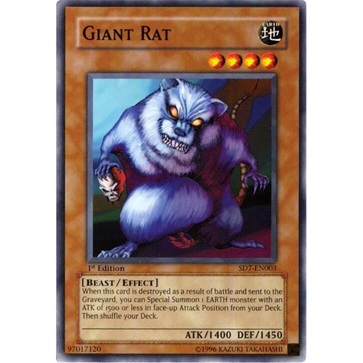 Image for Giant Rat (SD7-EN003) - YuGiOh