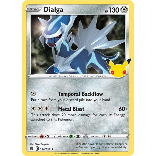 Image for Dialga (020/025) (CLB) - Pokemon