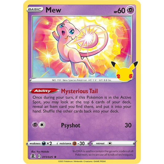 Image for Mew (011/025) (CLB) - Pokemon