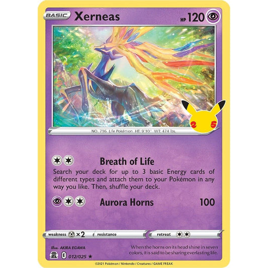 Image for Xerneas (012/025) (CLB) - Pokemon