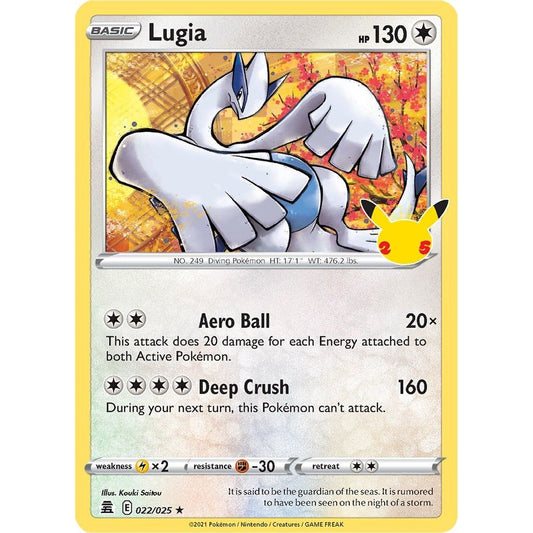 Image for Lugia (022/025) (CLB) - Pokemon