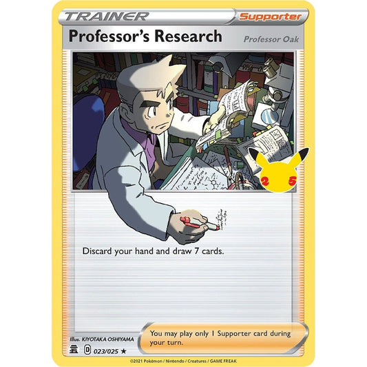 Image for Professor's Research (023/025) (CLB) - Pokemon