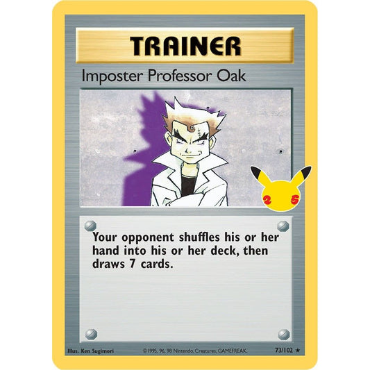 Image for Imposter Professor Oak (73/102) (CCC) - Pokemon