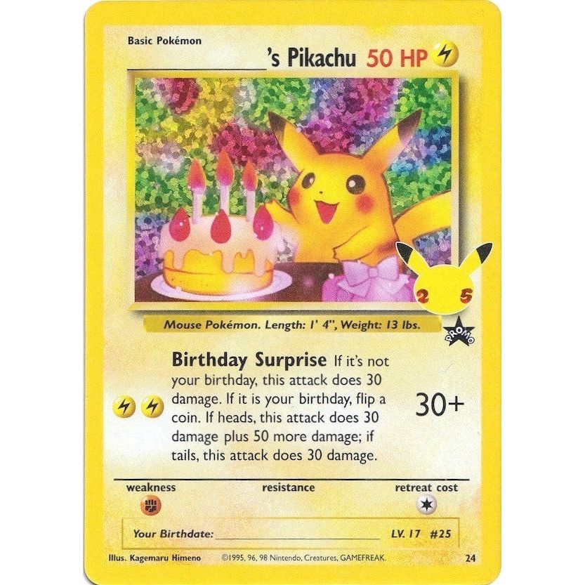 Image for ______'s Pikachu (24/53) (CCC) - Pokemon