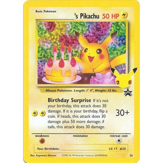 Image for ______'s Pikachu (24/53) (CCC) - Pokemon