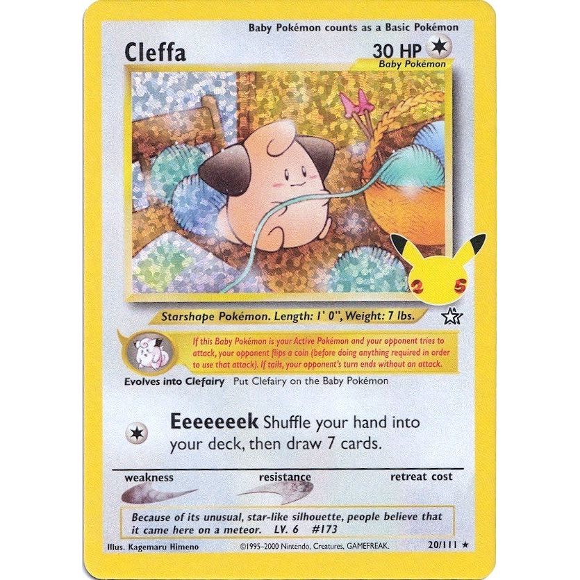 Image for Cleffa (20/111) (CCC) - Pokemon