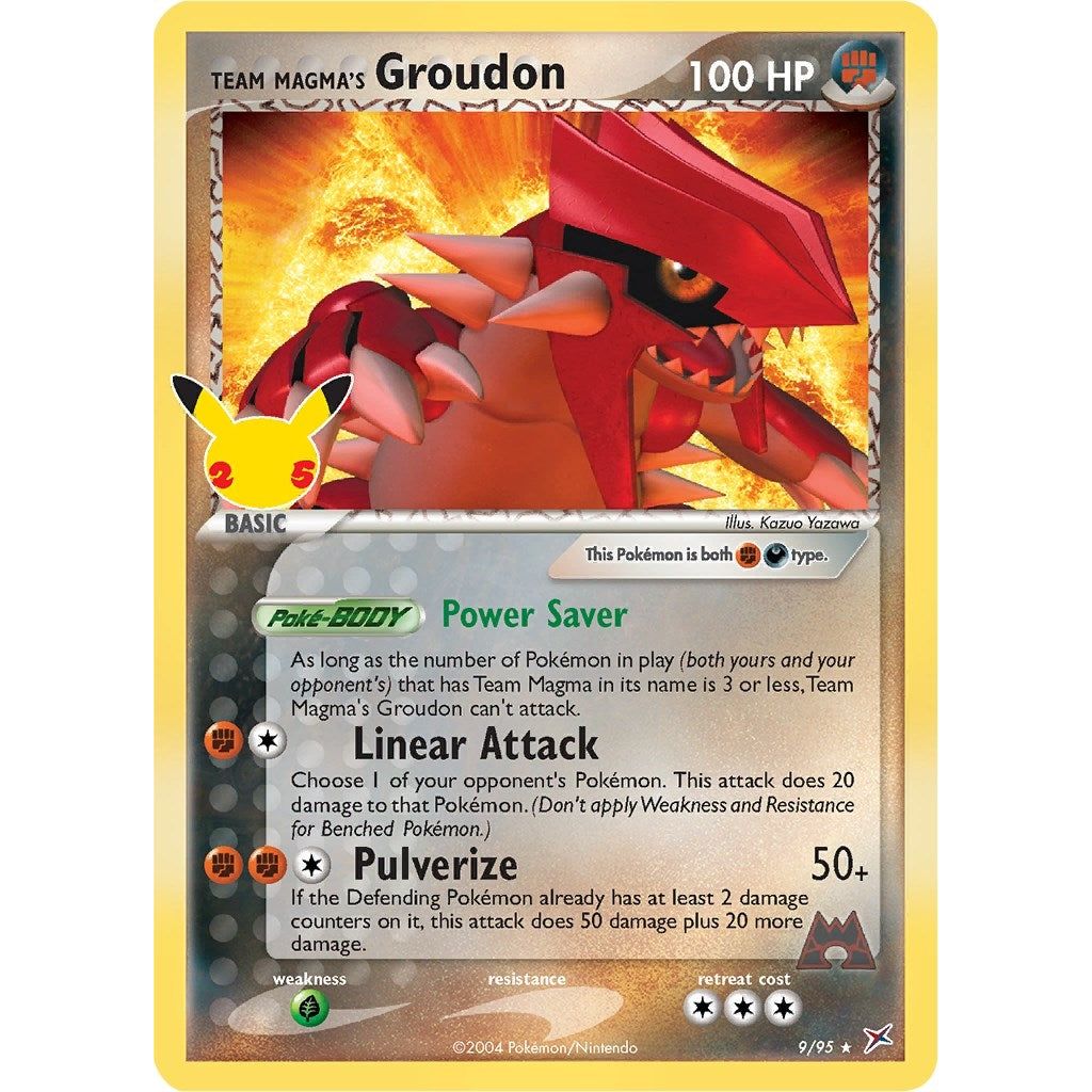 Image for Team Magma's Groudon (9/95) (CCC) - Pokemon