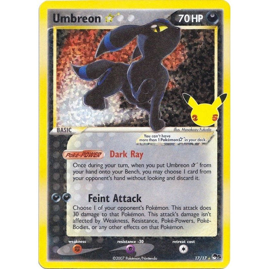 Image for Umbreon Star (17/17) (CCC) - Pokemon