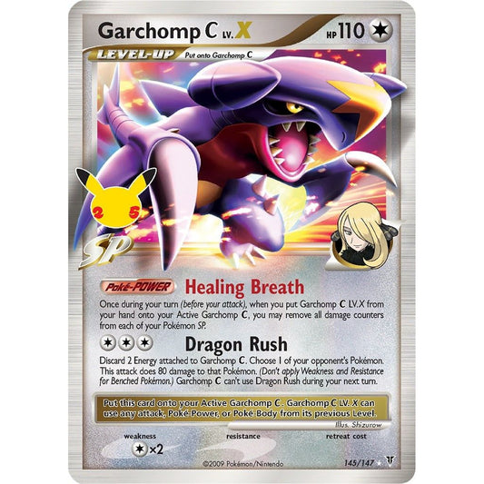 Image for Garchomp C LV.X (145/147) (CCC) - Pokemon