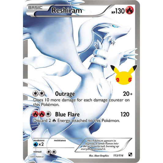 Image for Reshiram (113/114) (CCC) - Pokemon