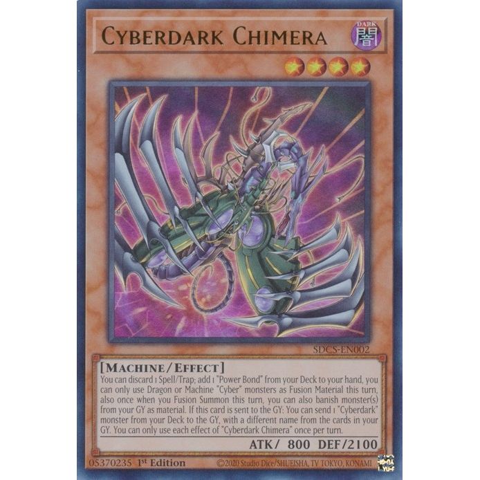 Image for Cyberdark Chimera (SDCS-EN002) (SDCS) - YuGiOh