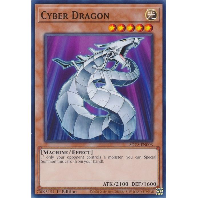 Image for Cyber Dragon (SDCS-EN003) (SDCS) - YuGiOh