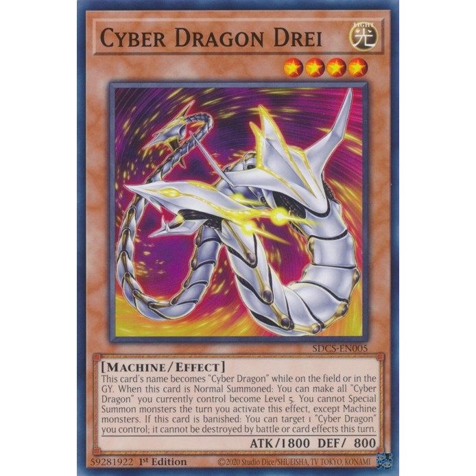 Image for Cyber Dragon Drei (SDCS-EN005) (SDCS) - YuGiOh