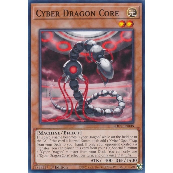 Image for Cyber Dragon Core (SDCS-EN008) (SDCS) - YuGiOh