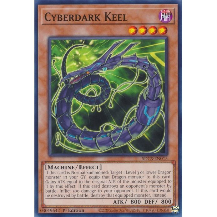 Image for Cyberdark Keel (SDCS-EN015) (SDCS) - YuGiOh
