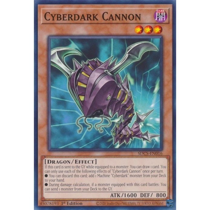 Image for Cyberdark Cannon (SDCS-EN016) (SDCS) - YuGiOh