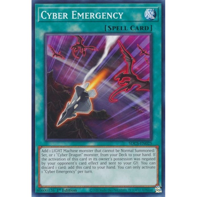 Image for Cyber Emergency (SDCS-EN025) (SDCS) - YuGiOh