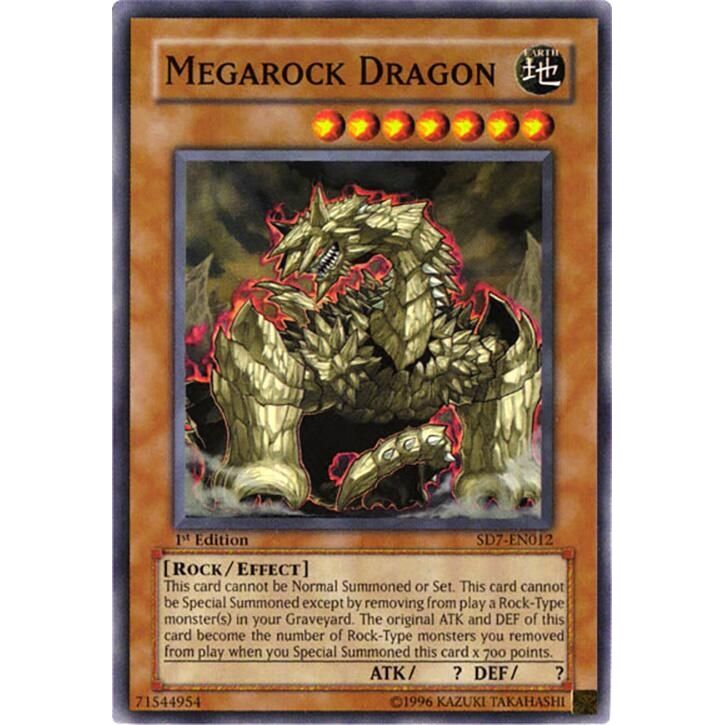 Image for Megarock Dragon (SD7-EN012) - YuGiOh