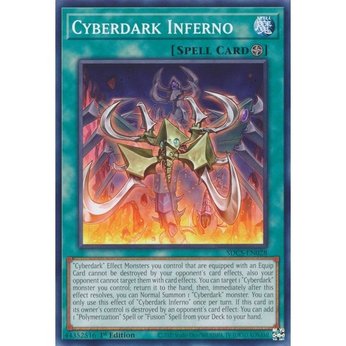 Image for Cyberdark Inferno (SDCS-EN028) (SDCS) - YuGiOh