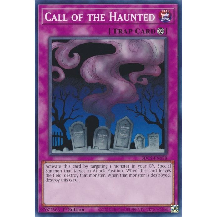 Image for Call of the Haunted (SDCS-EN038) (SDCS) - YuGiOh