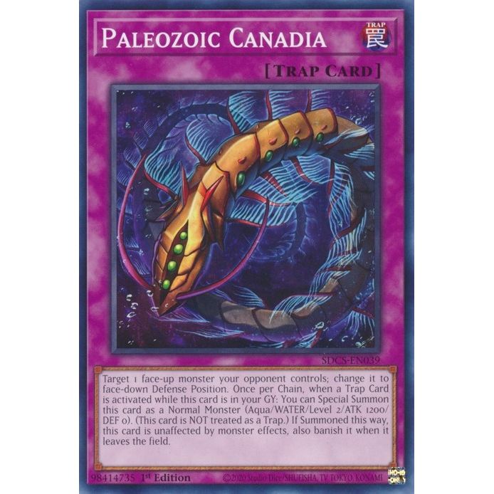 Image for Paleozoic Canadia (SDCS-EN039) (SDCS) - YuGiOh