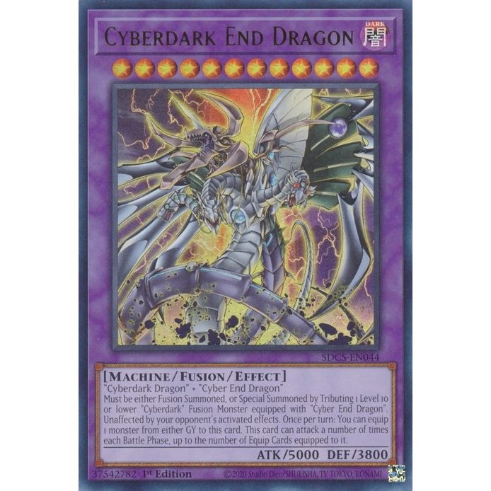 Image for Cyberdark End Dragon (SDCS-EN044) (SDCS) - YuGiOh