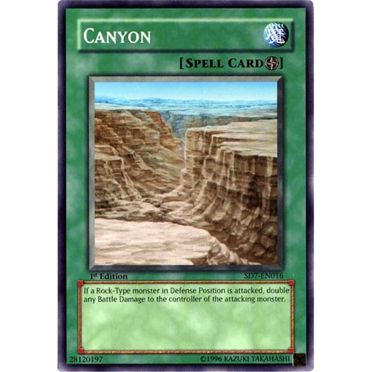 Image for Canyon (SD7-EN016) - YuGiOh